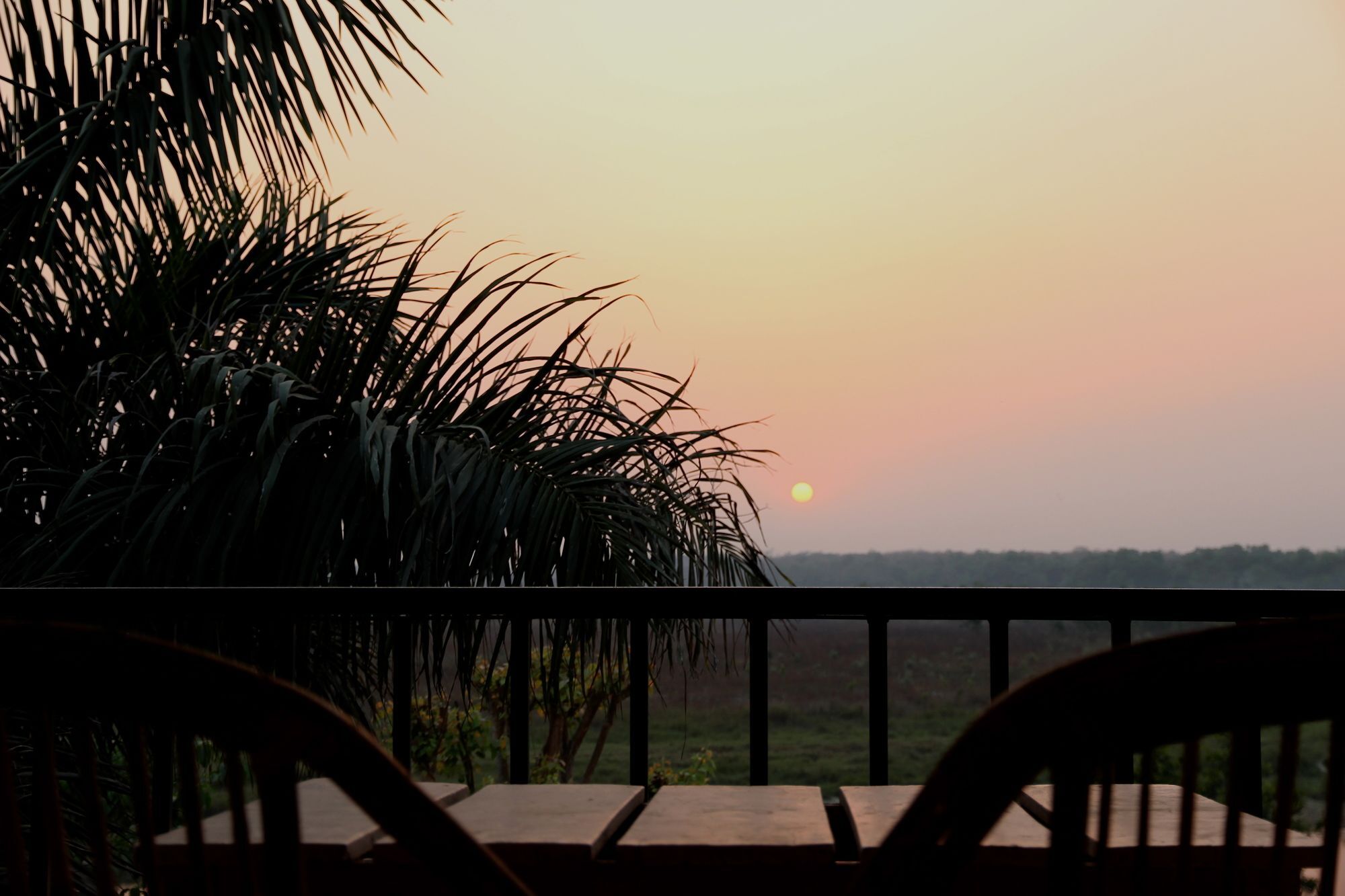 Jungle Sunset Camp Hotell Sauraha Exteriör bild